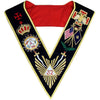 32nd Degree Scottish Rite Collar – Black Moire Gold Braid
