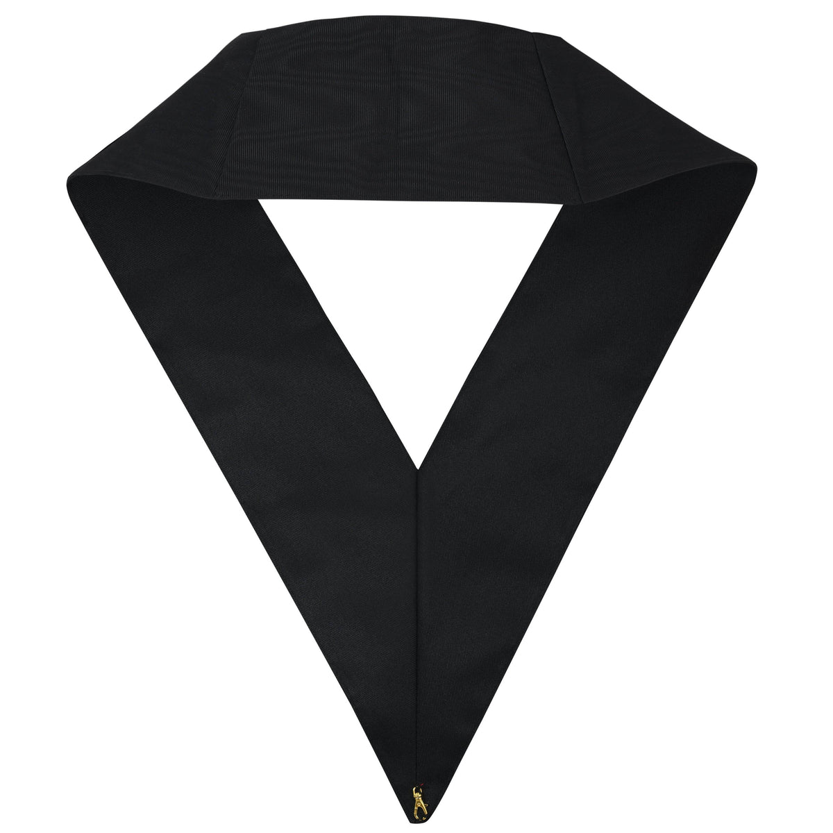 Riaz Impex Masonic Collars 9th Degree Scottish Rite Collar – Black Moire with Nine Rosettes
