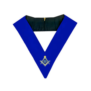 Riaz Impex Masonic Collars Immediate Past Master Blue Lodge Collar – Royal Blue