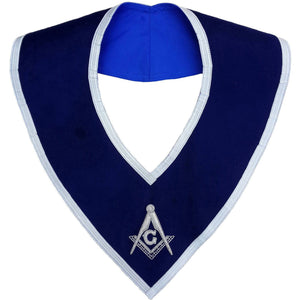 Riaz Impex Masonic Collars Master Mason Blue Lodge Collar – Dark Blue Velvet