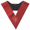 Master of Ceremonies 18th degree Scottish Rite Collar – Red Moire