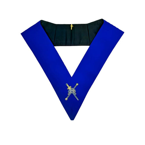 Riaz Impex Masonic Collars Master of Ceremonies Blue Lodge Collar – Royal Blue
