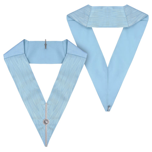 Riaz Impex Masonic Collars Officers Craft Officer Collar – Turquoise Moire