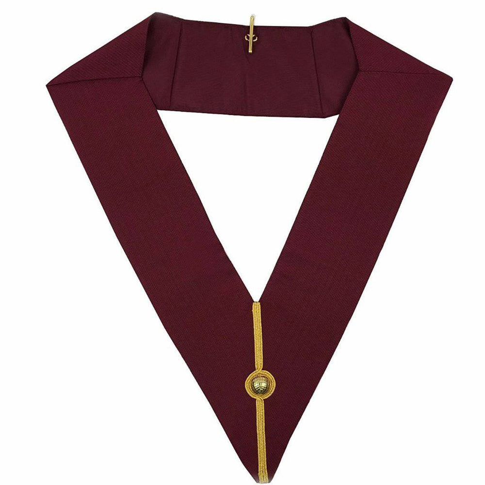 Riaz Impex Masonic Collars Officers English Royal Arch Officer Collar – Triple Tau Insignia