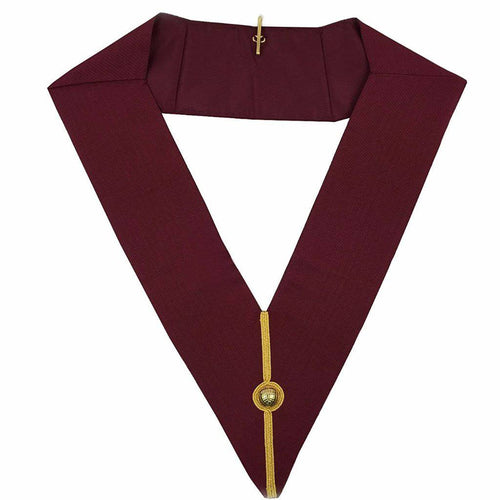 Riaz Impex Masonic Collars Officers English Royal Arch Officer Collar – Triple Tau Insignia