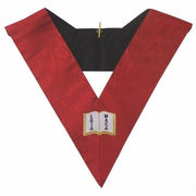 Orator 18th Degree Scottish Rite Collar – Red Moire