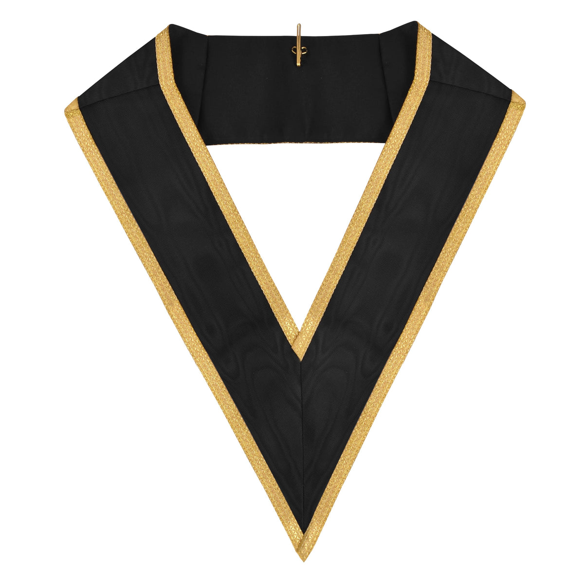 Riaz Impex Masonic Collars Scottish Rite Collar – Gold Braid With Black Ribbon