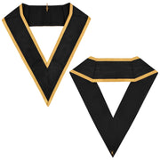 Scottish Rite Collar – Gold Braid With Black Ribbon
