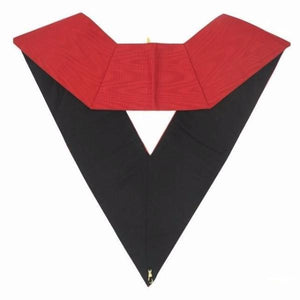 Riaz Impex Masonic Collars Senior Warden 18th Degree Scottish Rite Collar – Red Moire