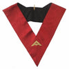 Senior Warden 18th Degree Scottish Rite Collar – Red Moire