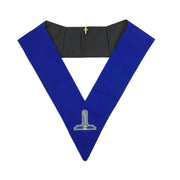 Senior Warden Blue Lodge Collar – Royal Blue