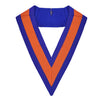 St. Lawrence the Martyr Officer Collar – Blue & Orange Ribbon