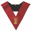 Tour Guard 18th Degree Scottish Rite Collar – Red Moire