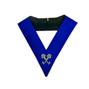 Treasurer Blue Lodge Collar – Royal Blue