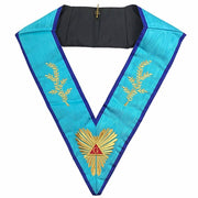 Worshipful Master Memphis Misraim Collar – Sky Blue Moire