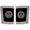 Grand Officers Malta Regulation Cuff – Black with Silver Hand Embroidery
