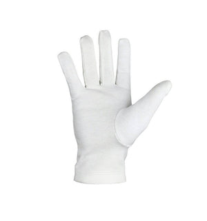 Riaz Impex Masonic Gloves Master Mason Blue Lodge Gloves – Cotton with Yellow and Blue Square & Compass