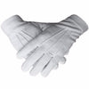 Plain White Cotton Regalia Gloves
