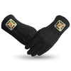 Knights Templar Gloves – Black Cotton With Square Patch