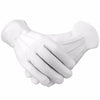 White Soft Leather Regalia Gloves