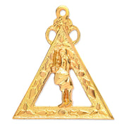 Captain Of Host Royal Arch Chapter Officer Collar Jewel – Gold Metal