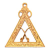 Captain Royal Arch Chapter Officer Collar Jewel – Gold Plated
