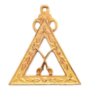Captain Royal Arch Chapter Officer Collar Jewel – Gold Plated