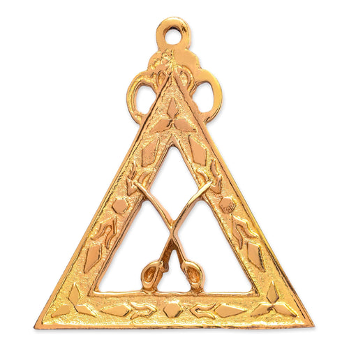 Riaz Impex Masonic Jewels Captain Royal Arch Chapter Officer Collar Jewel – Gold Plated