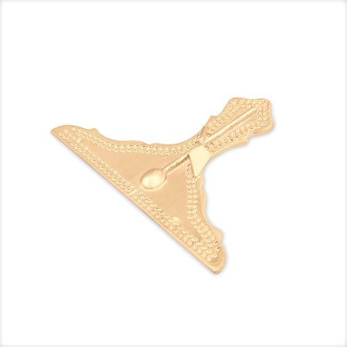 Riaz Impex Masonic Jewels Deputy Master Royal & Select Masters Officer Collar Jewel – Gold Plated Trowel & Level