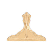 Deputy Master Royal & Select Masters Officer Collar Jewel – Gold Plated Trowel & Level