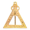 First Veil Royal Arch Chapter Officer Collar Jewel – Gold Plated