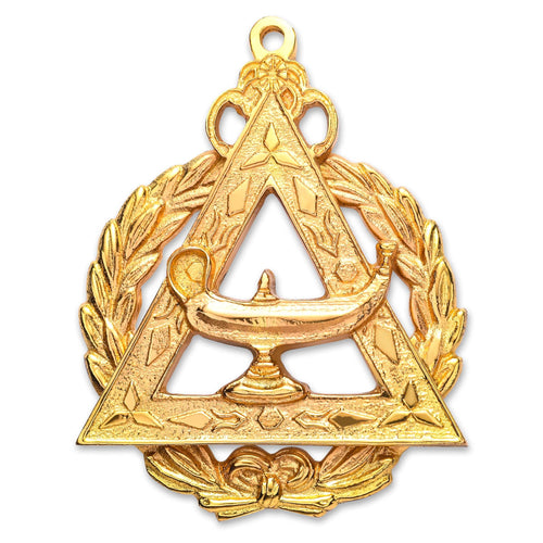 Riaz Impex Masonic Jewels Grand Archivist Royal Arch Chapter Officer Collar Jewel – Gold Metal