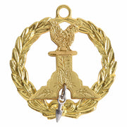 Grand Captain General Knights Templar Officer Collar Jewel – Gold Plated