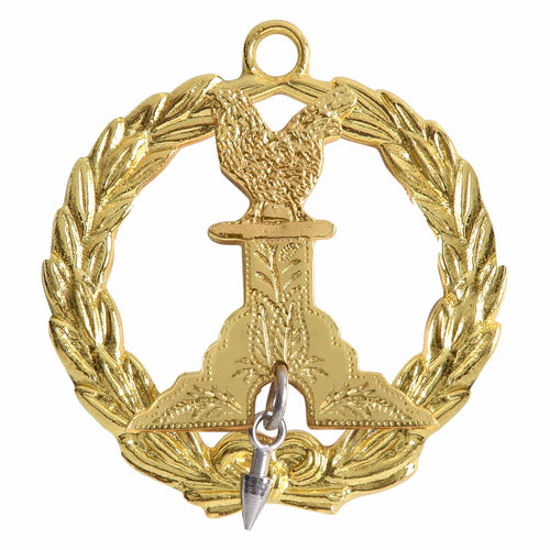 Riaz Impex Masonic Jewels Grand Captain General Knights Templar Officer Collar Jewel – Gold Plated