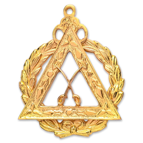 Riaz Impex Masonic Jewels Grand Captain Royal Arch Chapter Officer Collar Jewel – Gold Plated