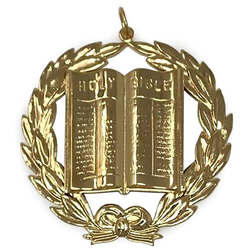 Riaz Impex Masonic Jewels Grand Chaplain Blue Lodge Officer Collar Jewel – Gold