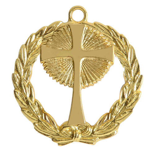 Riaz Impex Masonic Jewels Grand Commander Knights Templar Officer Collar Jewel – Gold Plated