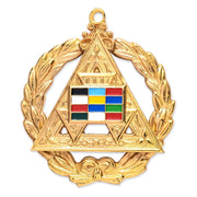 Grand District Deputy High Priest Royal Arch Chapter Officer Collar Jewel – Gold Metal