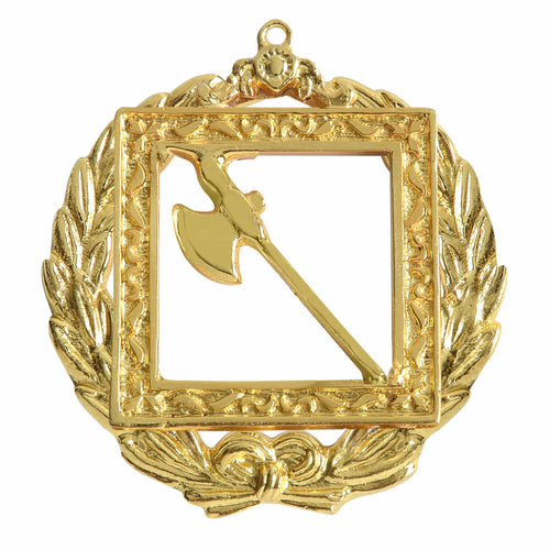 Riaz Impex Masonic Jewels Grand Guard Knights Templar Officer Collar Jewel – Gold Plated