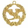 Grand Junior Warden Knights Templar Officer Collar Jewel – Gold Plated