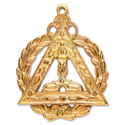 Grand King Royal Arch Chapter Officer Collar Jewel – Gold Plated