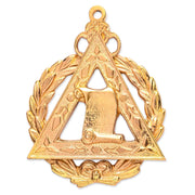 Grand Lecturer Royal Arch Chapter Officer Collar Jewel – Gold Metal