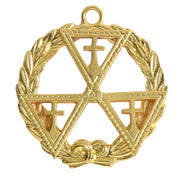 Grand Prelate Knights Templar Officer Collar Jewel – Gold Plated