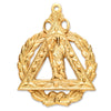 Grand Principal Sojourner Royal Arch Chapter Officer Collar Jewel – Gold Plated