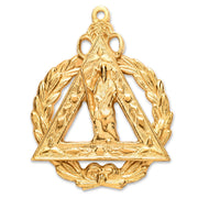 Grand Principal Sojourner Royal Arch Chapter Officer Collar Jewel – Gold Plated
