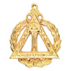 Grand Scribe Royal Arch Chapter Officer Collar Jewel – Gold Plated