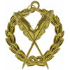 Grand Secretary Deacon Blue Lodge Officer Collar Jewel – Gold Metal
