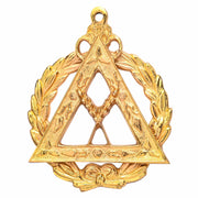 Grand Secretary Royal Arch Chapter Officer Collar Jewel – Gold Plated