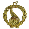 Grand Senior Steward Blue Lodge Officer Collar Jewel – Gold Metal