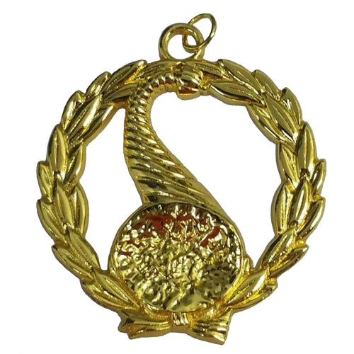 Riaz Impex Masonic Jewels Grand Senior Steward Blue Lodge Officer Collar Jewel – Gold Metal